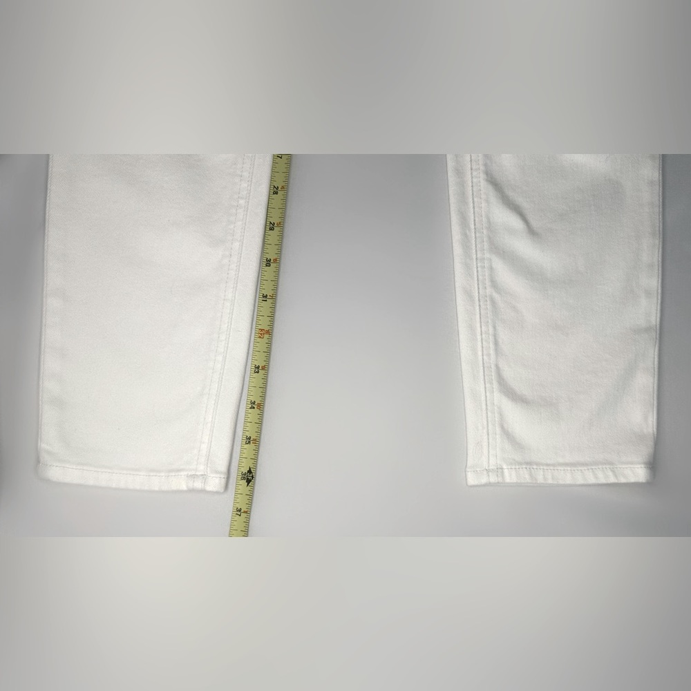Dolce & Gabbana White/Gold Pineapple-Pocket Skinny Jeans, Size US 8 / IT 42 - Picture 7 of 14